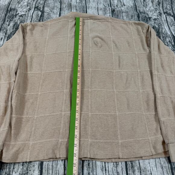 Jungmaven American Made Hemp Organic Cotton Crewneck Sweatshirt Womens L Tan USA - Picture 9 of 9